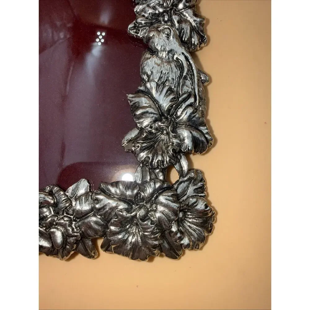 Vintage Arthur Court Photo Frame 6”x 5”Photo Rabbit Bunny Design 1995 Pewter
